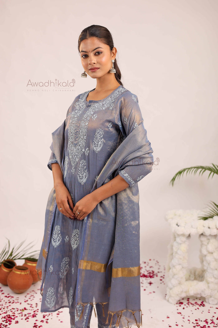 Siya Tissue Set- Blue