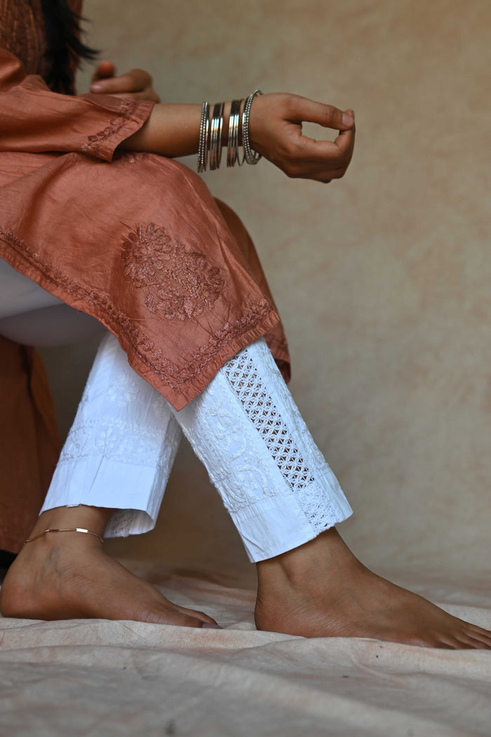 Amara Cotton Lace Pants