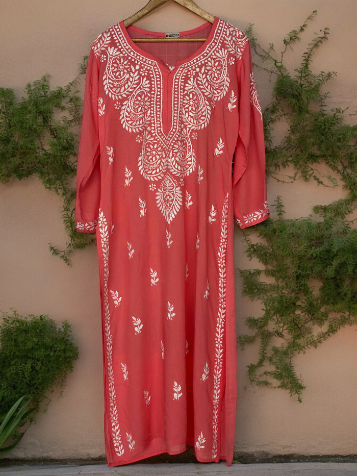 Anaya Pure Modal Kurti- Pink