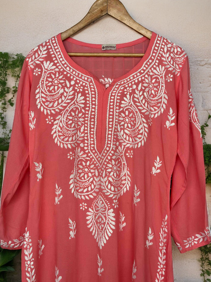 Anaya Pure Modal Kurti- Pink